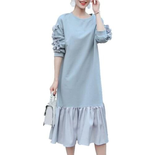 Maternity Dress For Pregnant Women Long Sleeve Plus Size Dresses Casual Womens Dress Maternity Clothing Pregnancy Clothes