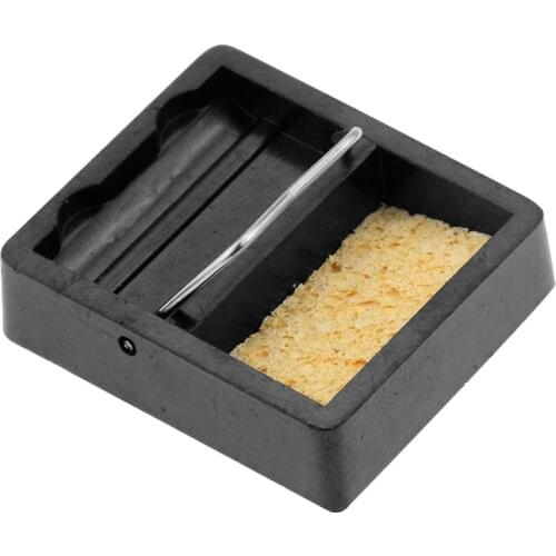 Electric Soldering Iron Stand Holder With sponge Metal Support Station With Solder Sponge Soldering Iron Frame Small And Simple