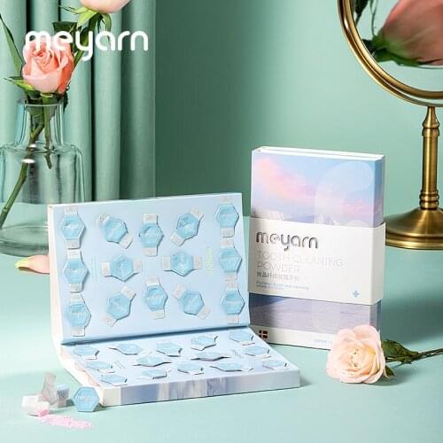 MEYARN Tooth Powder Quick-Acting To Clean And Whiten Teeth Portable Boost Oral Cleaning One Box (Include 24 Pieces)