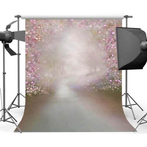 Mehofoto Fairy Tale Pathway Photography Backdrop Flower Backdrops Newborns Photo Background for Picture Photography CM-2871
