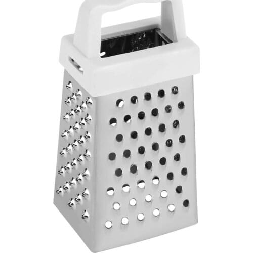 Useful Mini 4 Sides Design Stainless Handheld Grater Slicer Kitchen Tool