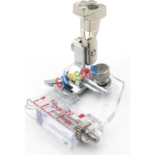 1PCS #6287L+0083687000 Low Shank Adjustable Bias Binder Foot FIT for Bernina NEW Style Sewing Machine