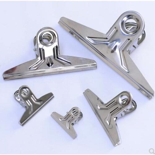 1PC Powerful Metal Clip Stationery Office Supplies Household Folder Fixing Small Book Clip Extra Large Sketch Board Drawing Clip