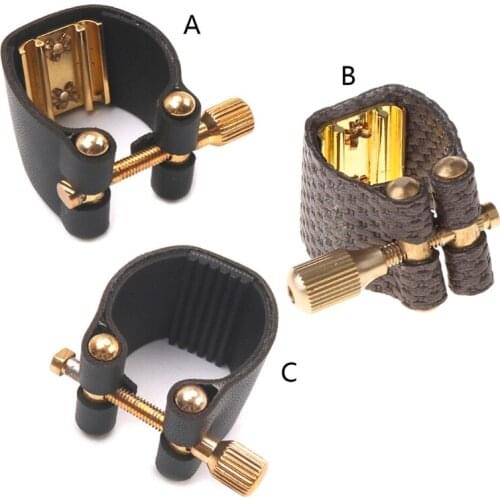 1Pc Alto Sax Ligatures Fastener Durable for Saxophone Rubber Mouthpiece Parts