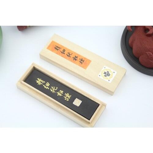 62g Fine pure pine Soot InkStick HuKaiWen Brush Ink Calligraphy Painting Sumi-E