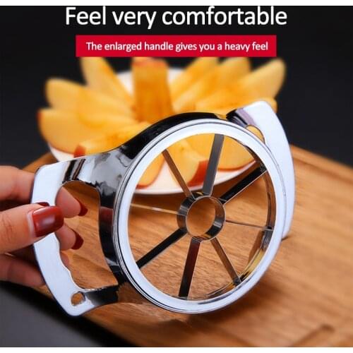 8/12 Blades Stainless Steel Fruit Cutter Apple Knife Slicer Cutting Corer Cooking Vegetable Tools Chopper Kitchen Gadgets