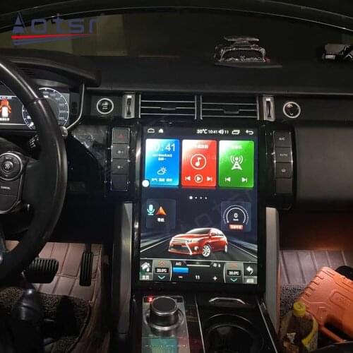 15.6 Inch Tesla Style Carplay Android 11 For Land Rover Range Rover Sport Execu Vogue SVA LWB L405 2012-2018 GPS Auto Radio Unit