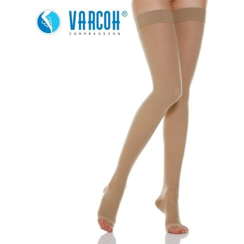 Thigh High Compression Stockings Women Men 30-40 mmHg Support Socks Medical,Flight,Travel,Nurses,Varicose Veins,Edema