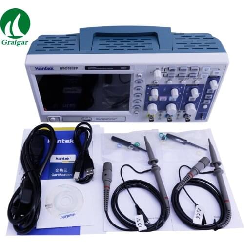 Hantek DSO5202P Digital storage oscilloscope 2Channels 1GSa/s