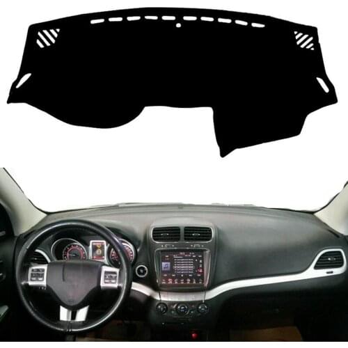 For Dodge Journey Fiat Freemont 2011-2018 2019 Dashmat Dashboard Cover Mat Pad Dash Sun Shade Instrument Carpet Car Accessories