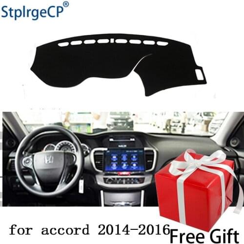 For Honda Accord 9th 2013-2019 dashboard mat Protective pad Shade Cushion Pad interior sticker car styling accessories