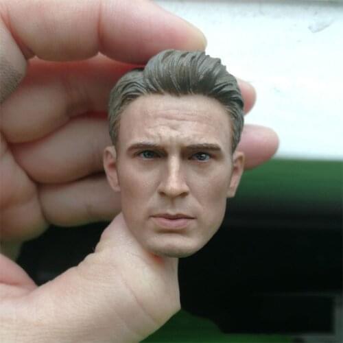 1/6 Chris Evans Head for 12''Action Figures Male Bodies