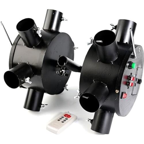 New Double Wing Cold Fireworks Fountain Machine Rotating Windmill Stage Lighting Effect Wedding Party Machine Remote Control dj