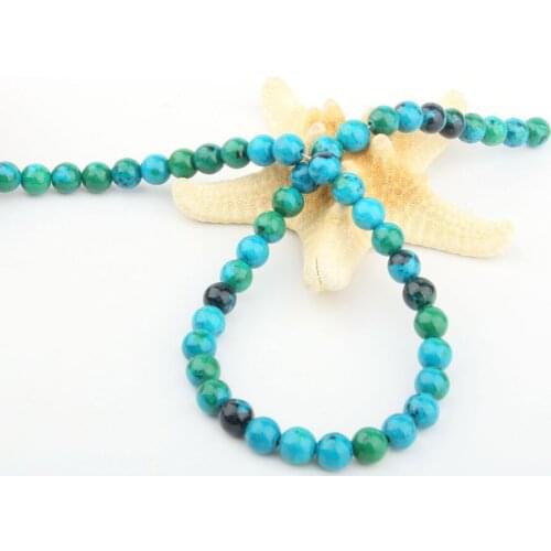 Round Natural Stone Beads Phoenix Stones Loose Stone Bead For Bracelet Necklace Jewelry Making DIY Size 4mm/6mm/8mm/10mm/12mm