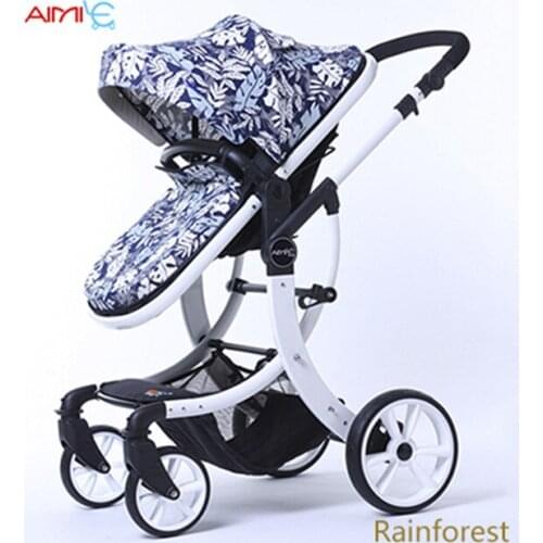 Multiple 2-in-1 Baby Stroller Light Folding Umbrella Car Can Cit Can Lie Ultra-light Portable Stroller For baby Shock Absorption