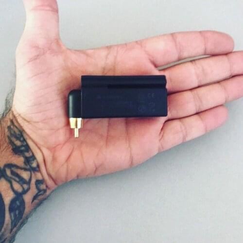 New Wireless Mini Tattoo Power Supply 2000 ma RCA DC Connection Available Tattooing Permanent Makeup Equipment