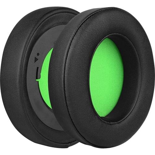 Kraken Pro V2 - Oval Earpads, JARMOR Replacement Memory Foam Ear Cushion Kit Pad Cover for Razer Kraken Pro V2