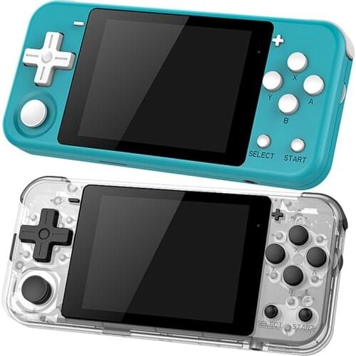 Q90 Retro Game Console Open Source Stuart Dual System Tony System Built-In 2500 Classic Handheld Game Console 3 Inch IPS Screen