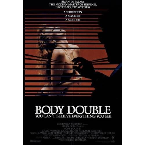 BODY DOUBLE MOVIE Art Film Print Silk Poster Home Wall Decor 24x36inch