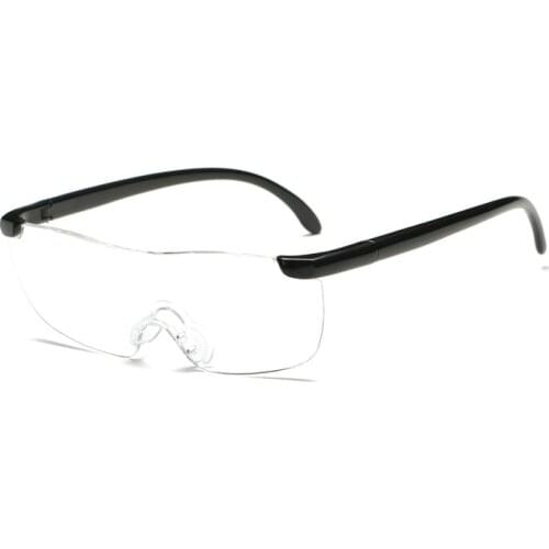 1.6 Times Big Vision Magnifier Glasses Men Women Reading Glasses Magnifying Presbyopic Eyewear Gift For Needle +250 Reader