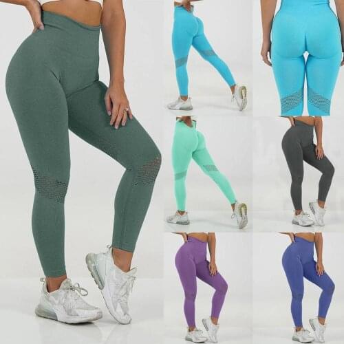 Womens Seamless Leggings High Waisted Leggings Gym Leggings Tummy Control Leggings sport Pants Women