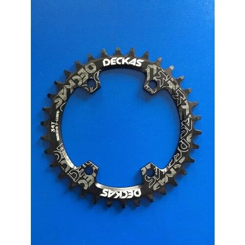 DECKAS 32T/34T/36T96bcd Chainring Bicycle Chainwheel Bike Circle Crankset Single Plate for M7000 M8000 M9000chainring