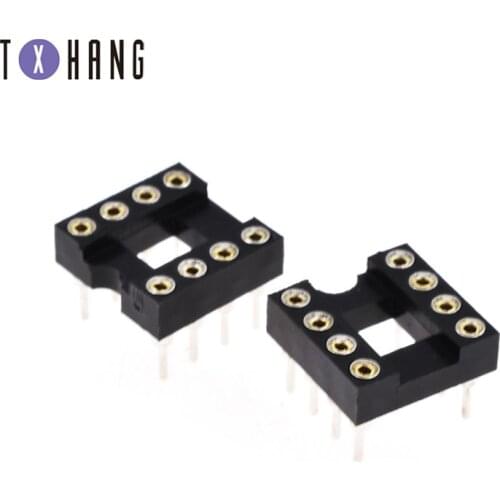 10PCS Narrow DIP IC Socket Adaptor PCB Solder Type DIP Socket Kit DIP6 DIP8 DIP14 DIP16 DIP18 DIP28 DIP32 DIP40 DIY