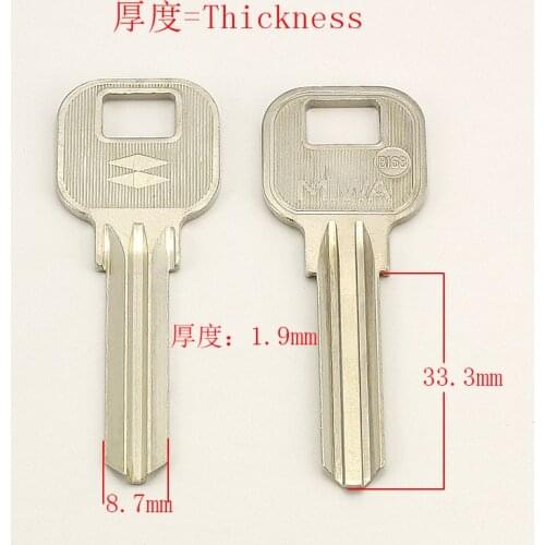 A050 Wholesale Locksmith Keymother Brass House Home Door Blank Empty Key Blanks Keys 20 pieces/lot