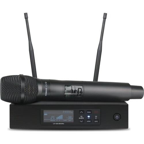 SOMLIMI Wireless Microphone System Handheld Good Condenser Microfone QLXD4 KSM9HS Sem Fio Professional Mesa stage performances