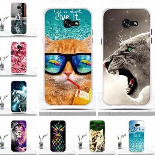 Case For Samsung Galaxy A5 2017 A520F Cover Soft TPU Silicone Back Cover for Samsung A5 2017 A520F SM-A5(7) Case Covers Fundas