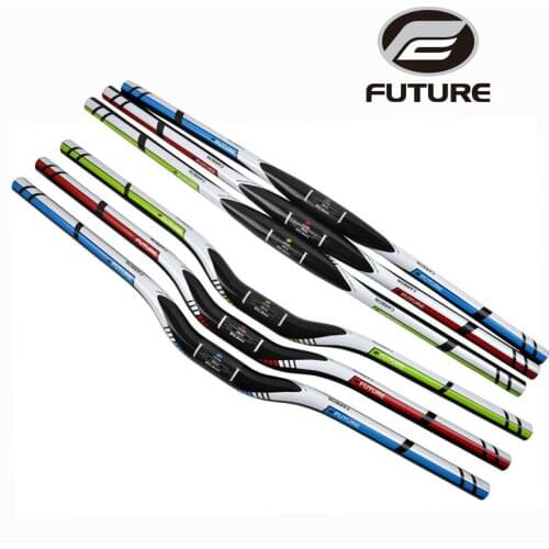 FUTURE 3K Glossy Carbon Bike handlebar MTB Handlebars Road Bicycle Flat / Riser Handlebar Manillar Carbon Cycling Parts
