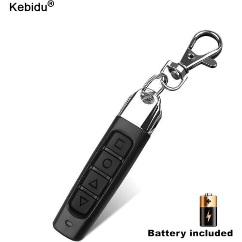 Kebidu 4 Buttons Cloning Remote Control Electric Copy Controller Transmitter Switch Garage Gate Door Remote Key 433MHZ Auto Pair