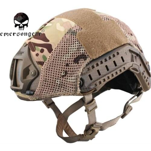 EmersonGear Airsoft Tactical Helmet Cover FAST Helmet Cover Multicam