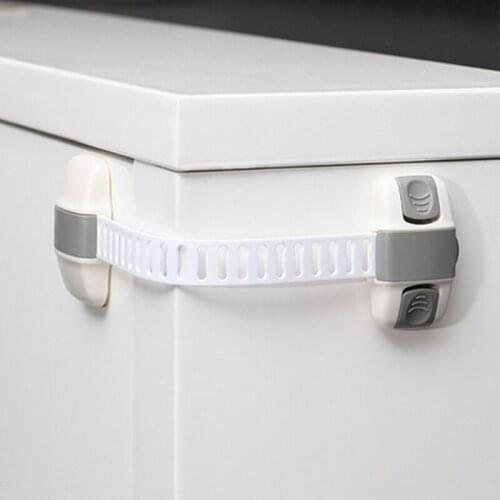 Child Safety Multifunctional Adjustable Drawer Lock Safety Lock Protection Drawer Cabinet Refrigerator Lock Baby Anti Pinch Hand