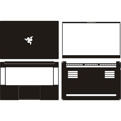 Laptop Sticker Skin Decals Carbon fiber Cover Protector for Razer Blade Stealth RZ09 0300 15.6"