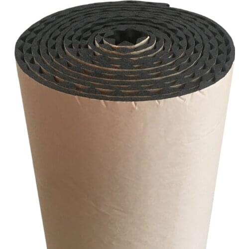 New 100x50cm Car Sound Deadener Mat Noise Insulation Acoustic Dampening Foam Mat