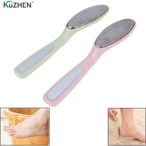 1 Pc Foot File Exfoliating Scrub Rub Board Dead Skin Calluses Removal Pedicure Care Foot Care Tool Feet Care Color Random New