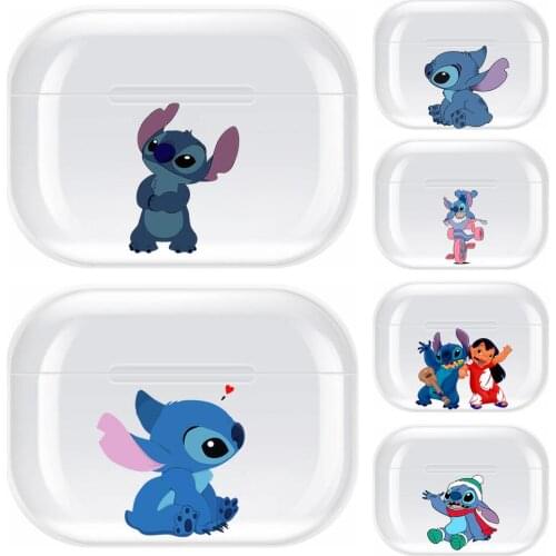 Disney Transparent TPU Case For Airpods Pro 3 Case Silicone Headphone Accessories Air Pods 3 Apple Protective 1 2
