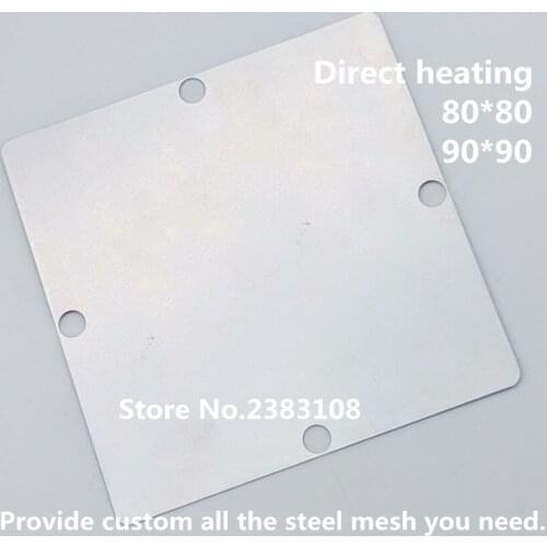 Direct heating 80*80 90*90 QCA9557-AT4A QCA9557 AT4A BGA Stencil Template