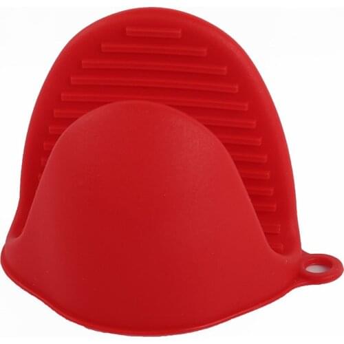 Silicone anti-scalding Oven Gloves Mitts Potholder Kitchen BBQ Gloves Tray Pot Dish Bowl Holder Oven Handschoen Hand Clip