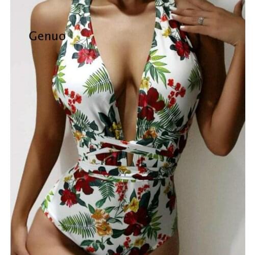 One Piece Swimsuit Women 2021 Sexy Swimwear Female Bathing Suit Womens Bandage Beachwear Swim Wear Bodysuit Monokini Swimsuits