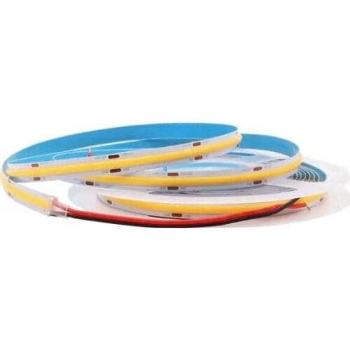 Led Strip Light 12V 24V Flexible Tape FOB COB Linear Lights Cool White 6000K Nature White 4000K Warm White 3000K Dimmable