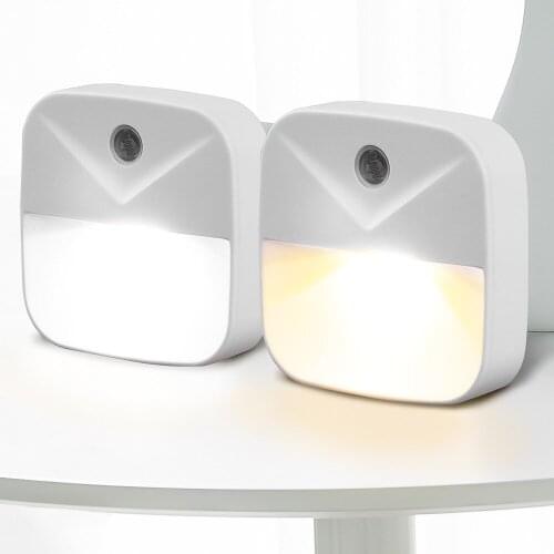 Smart Night Light Mini Light Sensor Control For Bedroom Hallway Pathway Toilet Lamp