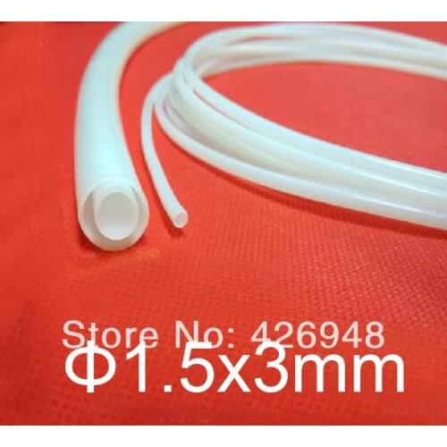 ID 1.5mm OD 3mm 5m Length PTFE ETFE FEP Tubing Tube Pipe hose,1.5x3mm PFA FEP F46 F4 capillary tube 3D printer