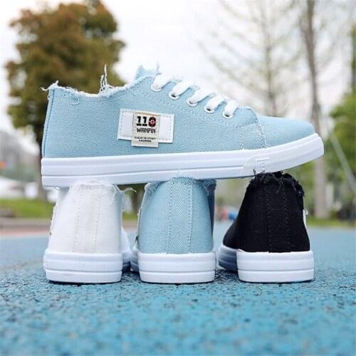 Women Shoes Casual Woman Sneakers Female 2020 Fashion Brand Casual Flat Designer Canvas Shoes for Women