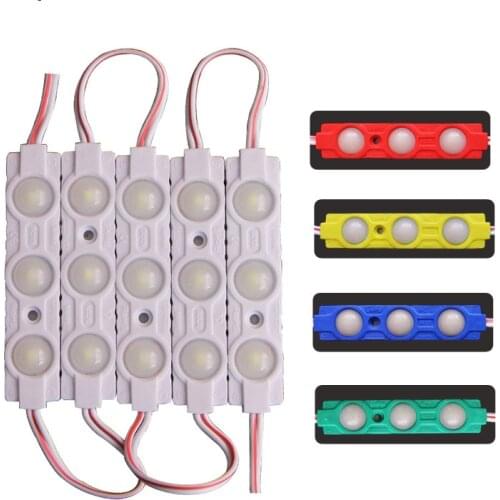 1000pcs LED Module Constant current 5730 injection lens DC12V 1.2W Waterproof advertising light for Sign Channel Letter