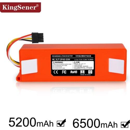 KingSener New Robotic Vacuum cleaner Replacement Battery for Xiaomi Robot Roborock S50 S51 S55 Accessory Spare Parts li-ion batt