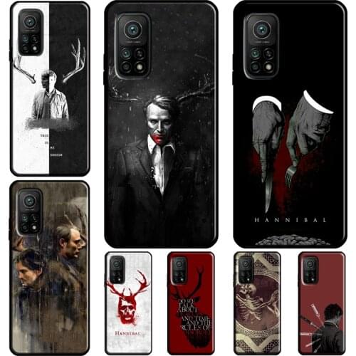 Hot TV Series Hannibal Cover For POCO X3 Pro F3 M3 Case For Xiaomi Mi 11 Ultra Mi Note 10 Lite 9T 10T Pro Cover
