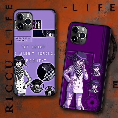 Danganronpa V3 Kokichi Oma Phone Case for iPhone 11 12 Pro mini pro XS MAX 8 7 6 6S Plus X 5S SE 2020 XR