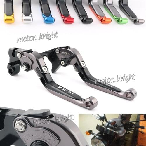For Yamaha TDM 900 TMD900 2012 2013 2014 CNC Foldable Extendable Adjustable Motorbike Levers Motorcycle Brake Clutch Levers
